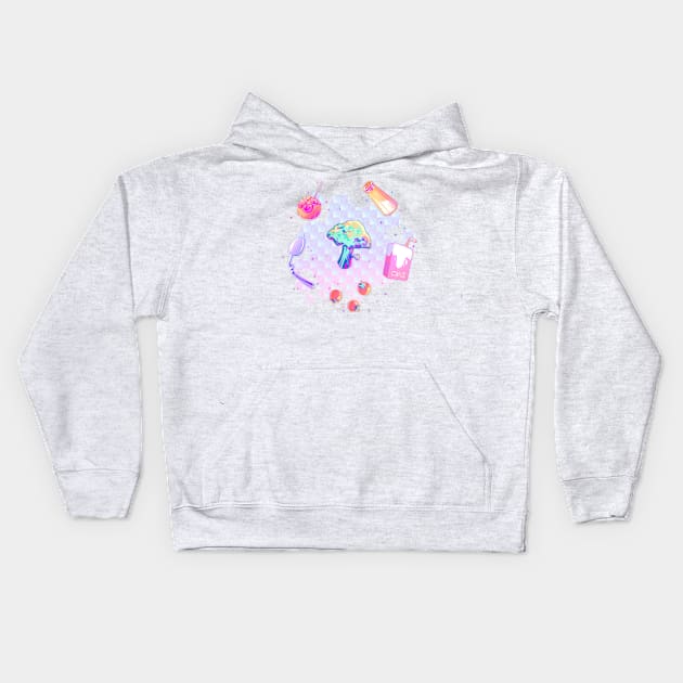 Wake your psyche up! Kids Hoodie by Sugarcloak